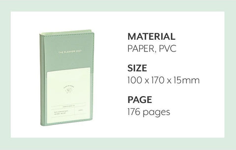2027 The Planner S Weekly Planner [6colors]