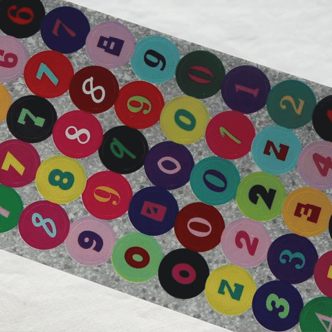 Retro Glitter Sticker Pack | 2sheets