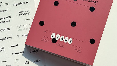 2026 Record Archive Weekly Planner A6 [4colors]