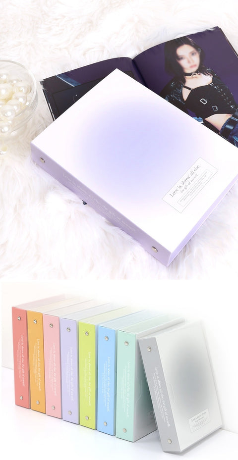 Blush Photo Card Album | Collect Book Photo Card Binder [8colors]