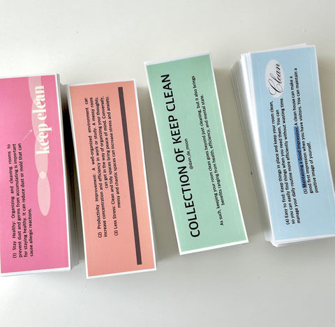 Keep Clean Sticker Pack