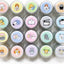 Round and round Diary Deco Stamp [20types]