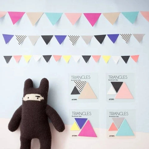 Index Sticky Notes [Triangles, Dot, Cube] | Bookmark Tabs
