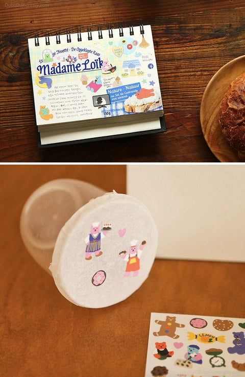 Jelly Bear Deco Sticker Pack [21-24]