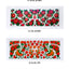 Peony & Trumpet Creeper Seal Sticker [4types] | Deco Sticker