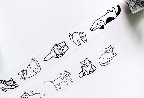 Masking Tape 10mm [Cat]