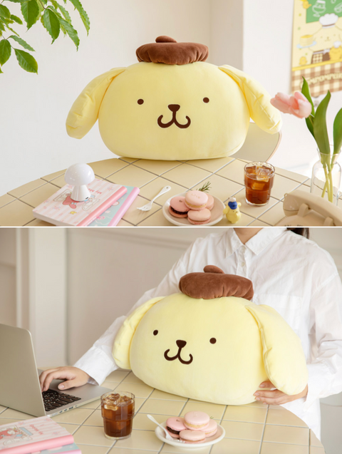 SANRIO Pompompurin Face Cushion