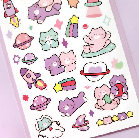 My Space Seal Sticker | Kitty