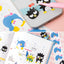 Sanrio Face Roll Sticker v.2 [3types] | Kerokerokeroppi, Bad Badtz-Maru, Tuxedo Sam