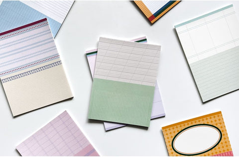 Half and Half Memo Pad Set