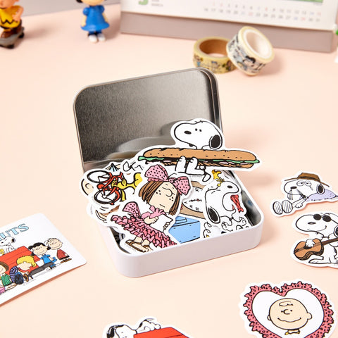 Peanuts Tin Case Stickers Pack ver.2