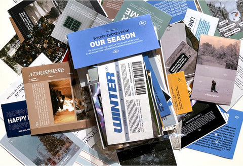 Our Season Winter Sticker Pack