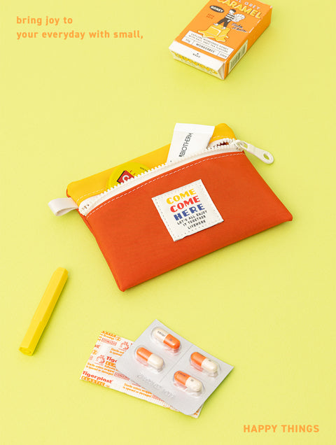 ComeComeHere Flat Mini Pouch [4colors] | Card Case