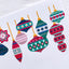 Christmas Tree Decoration Seal Sticker | Deco Sticker