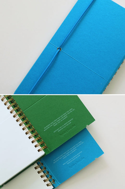 Memories in a Pocket Notebook ver.2 [2colors] | Archiving Notebook | Storage