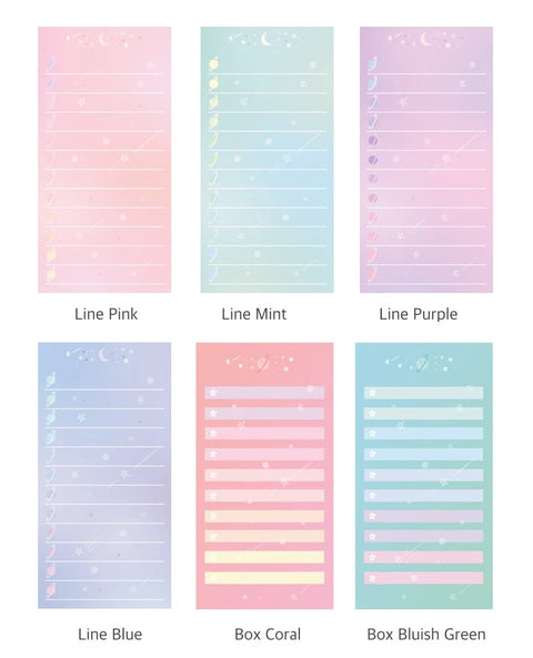Universe Checklist Memo Pad | Notepad