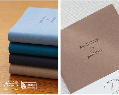 Official A6 Pocket Handy Line Notebook [4colors]