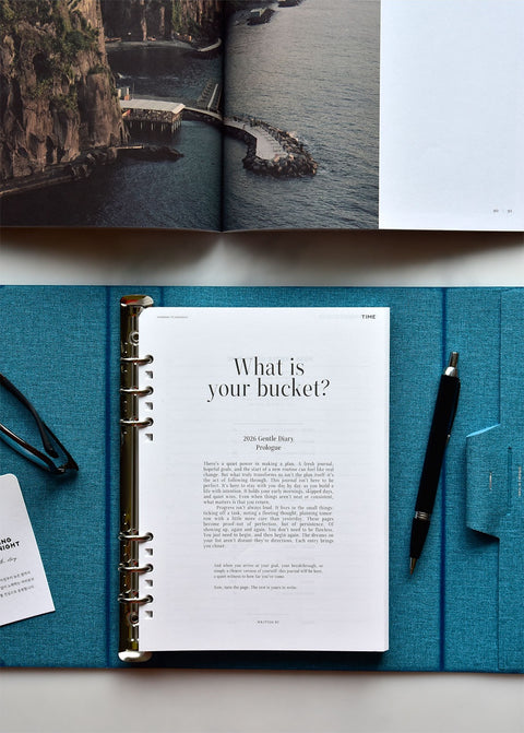 2026 Gentle Weekly Planner Diary A5 [8types] | Time Planner