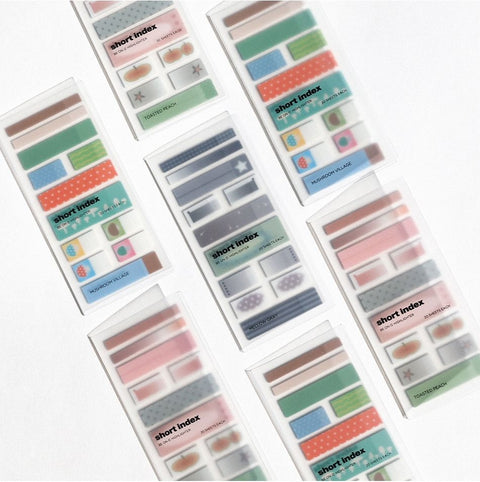Short Index Sticky Notes [3types] | Bookmark