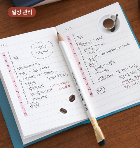 Official A6 Pocket Handy Line Notebook [4colors]