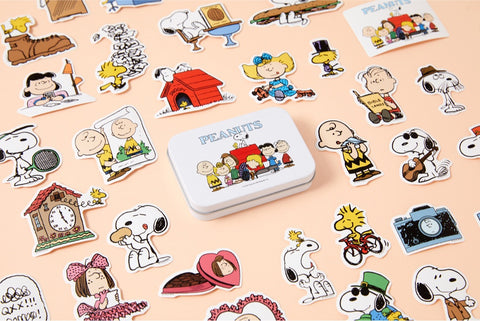 Peanuts Tin Case Stickers Pack ver.2