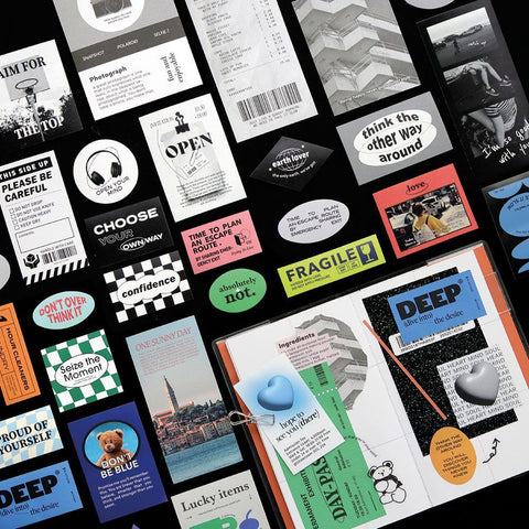 ICONIC Collect Sticker Pack [2types] | 23sheets