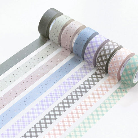 PATTERN Masking Tape [8types] | check. terrazzo