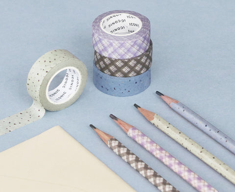 PATTERN Masking Tape [8types] | check. terrazzo