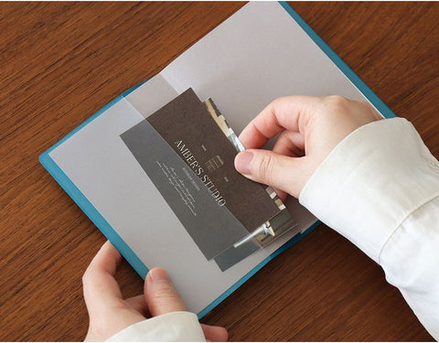 Official A6 Pocket Handy Line Notebook [4colors]