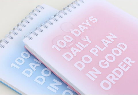 Do Weekly Daily Planner 100Days [4colors] | Desk Study Planner