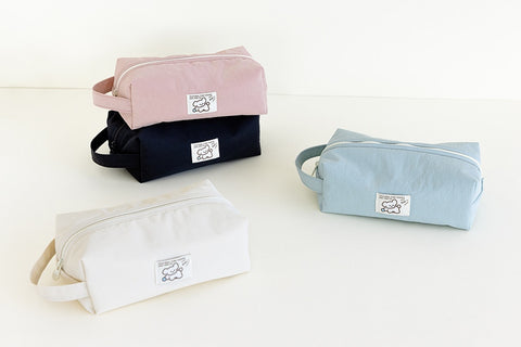 Coi Twill Easy Big Pencil Pouch [4colors] | Strap