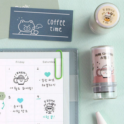 Cafe Diary Deco Stamp [10types]