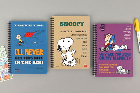 Peanuts Study Planner for 4 months A5 [3types]