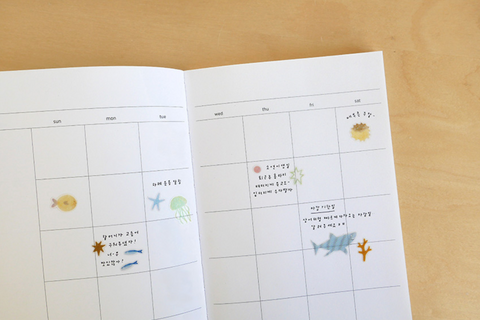 Planner Stickers [1182 aqua aqua]