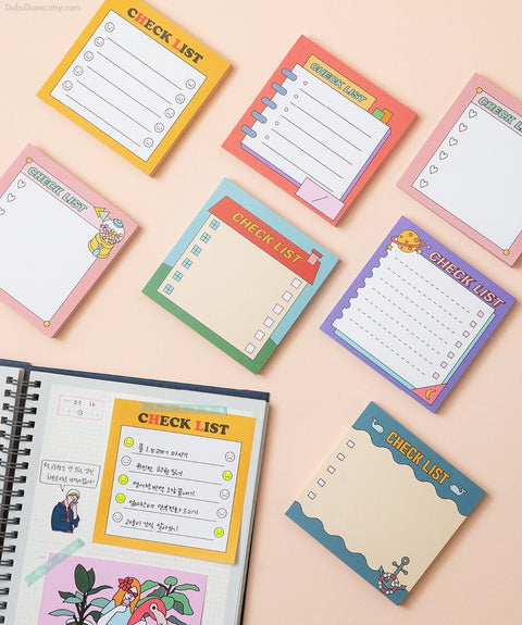 Ardium Checklist Memo Pad [3types] | To Do List