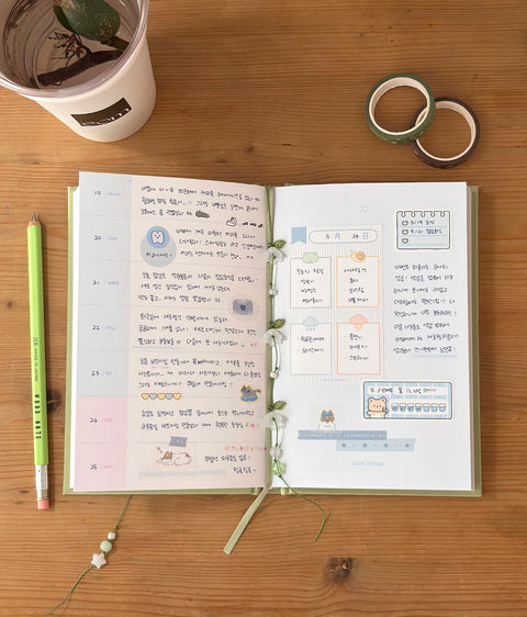 Lovit Things Label Weekly Diary [3colors] | Weekly Planner