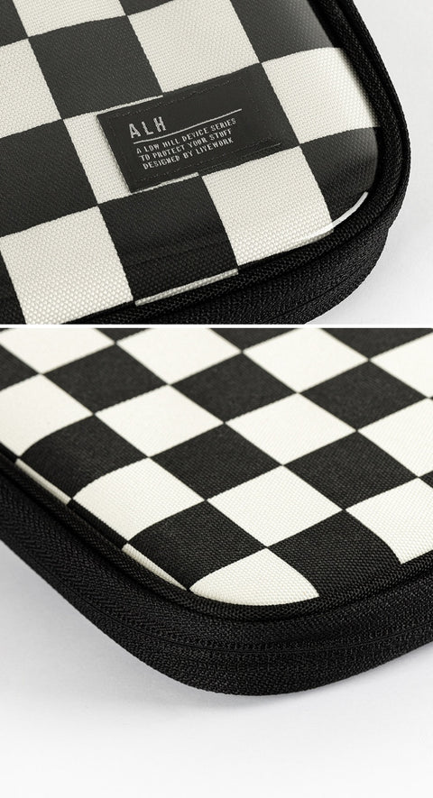 13" Checker Pocket Laptop Pouch [3types] | 13inch Laptop Case