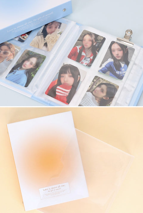 Blush Photo Card Album | Collect Book Photo Card Binder [8colors]