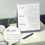 2026 Flow Desk Calendar | Desk Scheduler 2026