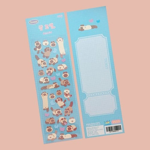 Twinkle Deco Sticker [Siamese Cat]