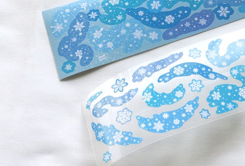 Snowstorm Seal Sticker [3types] | Deco Sticker