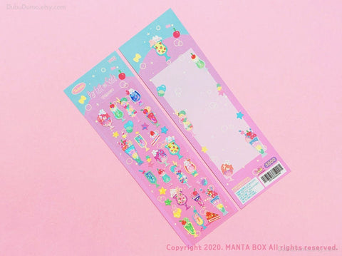 Twinkle Deco Sticker [Parfait and Soda]