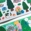 Miiya-o Hiking Seal Sticker | Kitty Cat Deco Sticker
