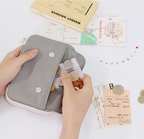 Voyager RFID Blocking Passport Wallet [4colors]