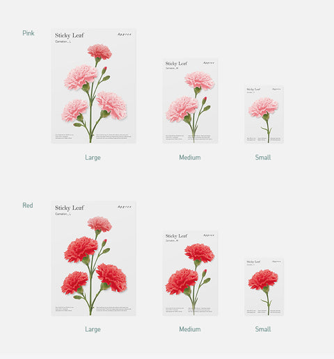 Carnation Sticky Notes S [2colors]