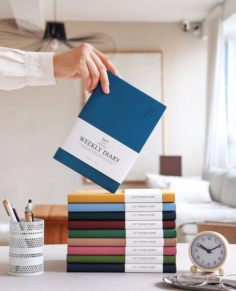 2027 Official A5 Weekly Planner [10colors] | Weekly Diary