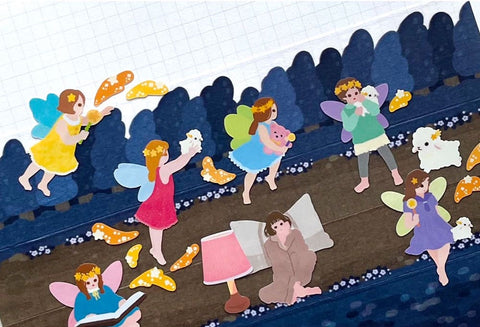 Masking Tape 30mm [Forest at Night]
