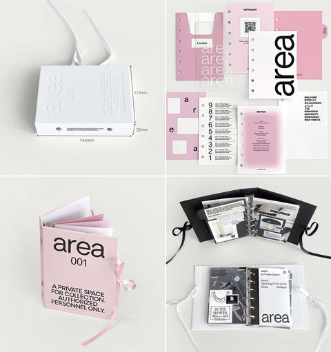 oab A7 Area Diary [3colors] | 3 Ring Mini Binder