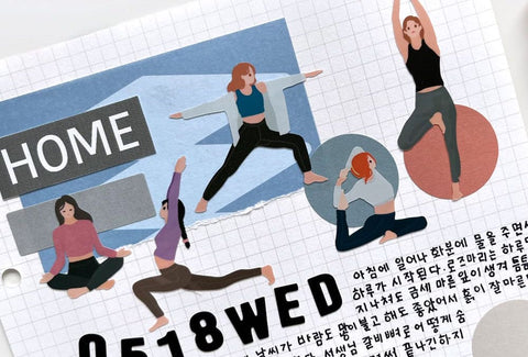 Gesture_ Yoga Seal Sticker [2types]