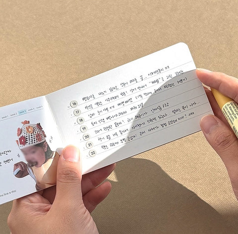 Delight Log Mini Log Book [8types] | Checklist, Weekly Tracker, One Line Diary, Free Log